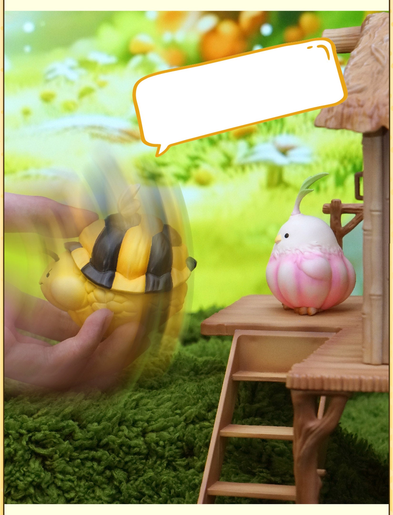 Lucky Resin Ornament Realistic Animal Model