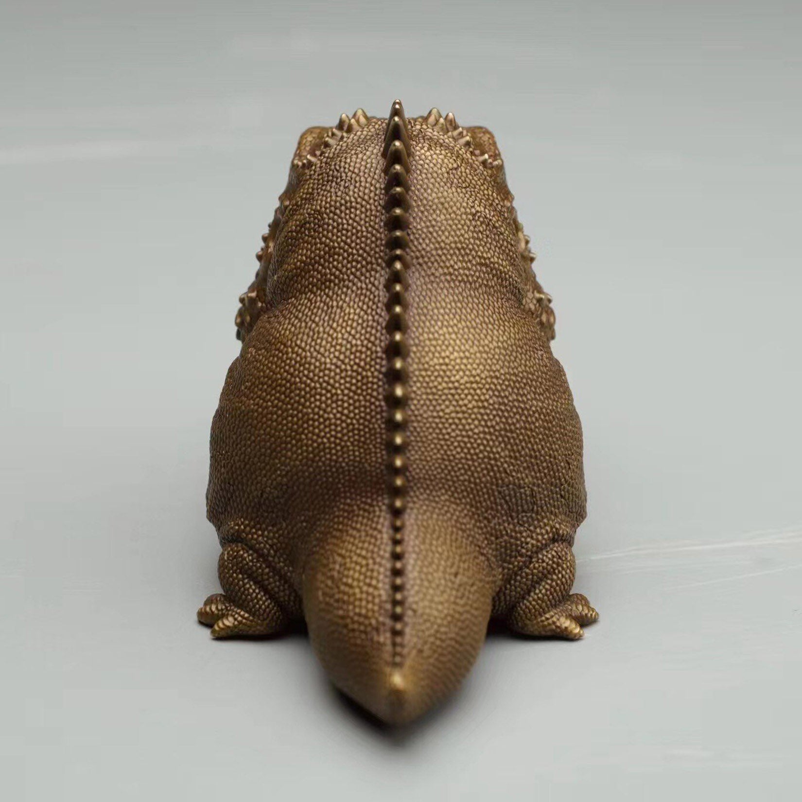 BOWUZHI Studio Bronze Cyclura lewisi Model