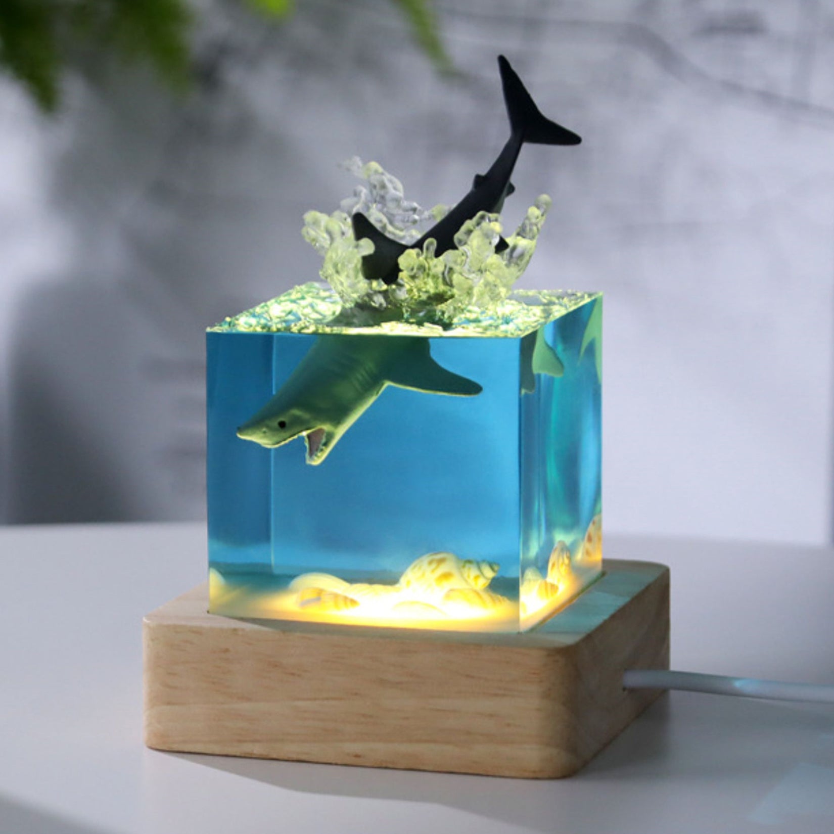 Marine Animal Minimize Scene Unique Design