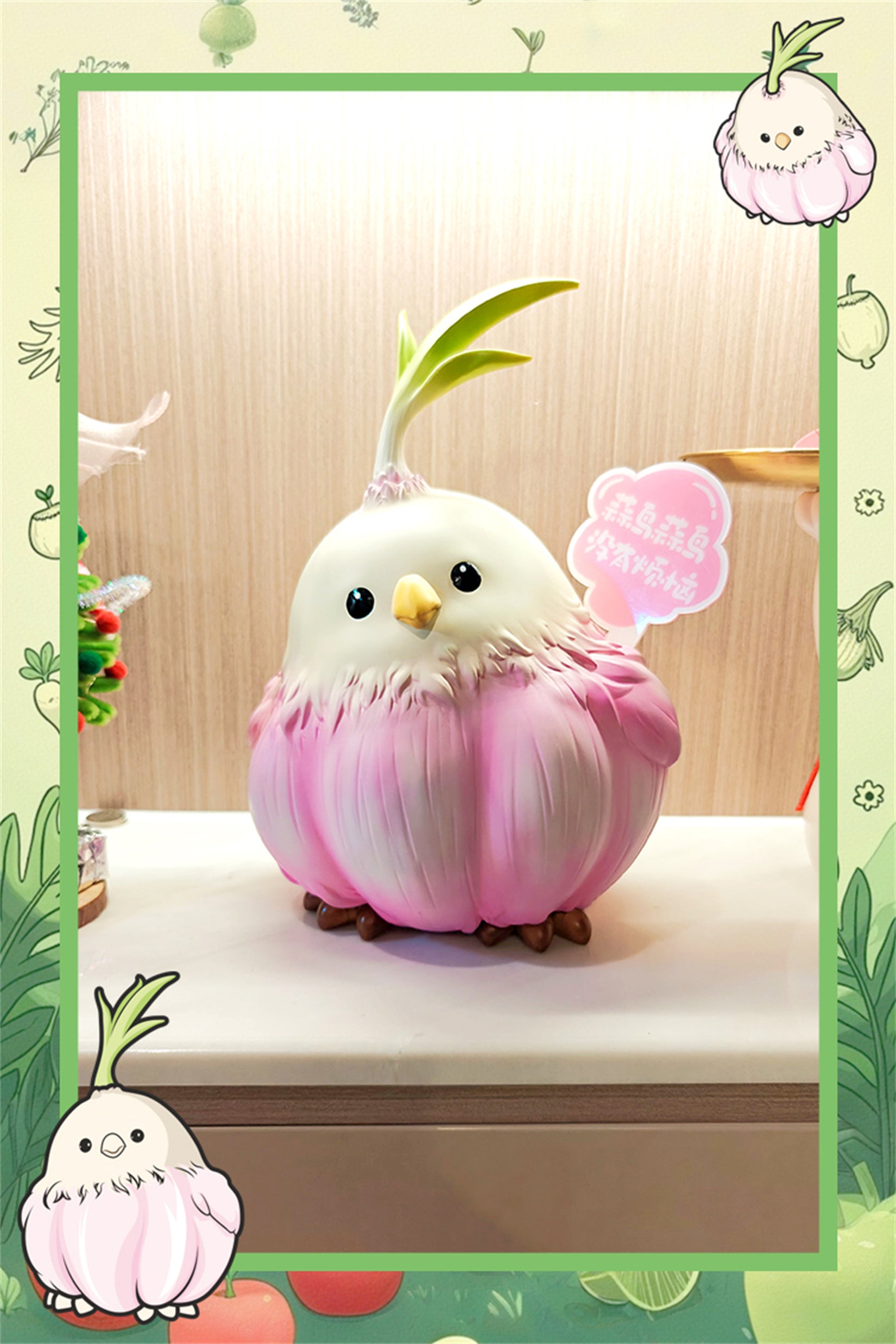 Plus Garlic Bird Model