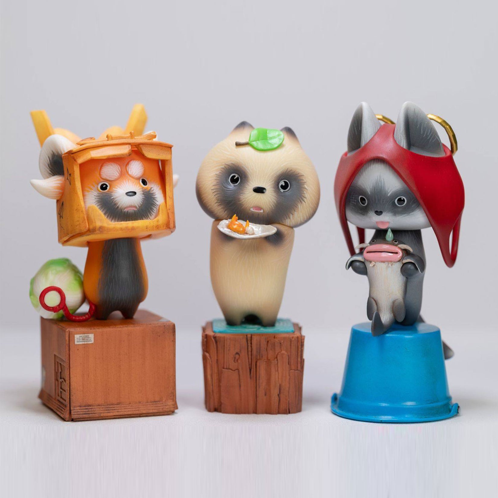Adorable Fluffy Animal Collectible Figures
