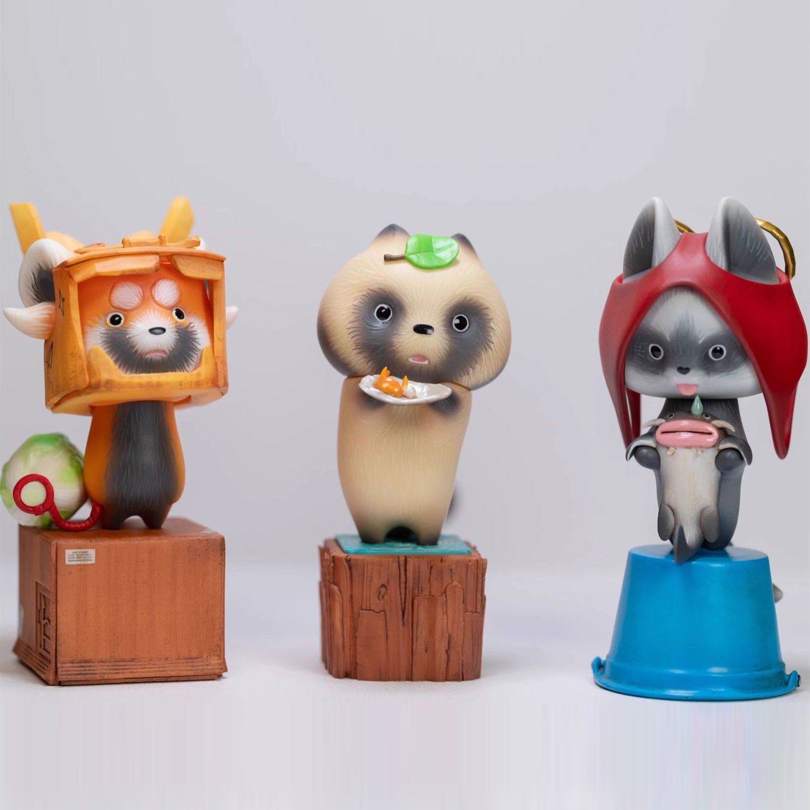 Adorable Fluffy Animal Collectible Figures