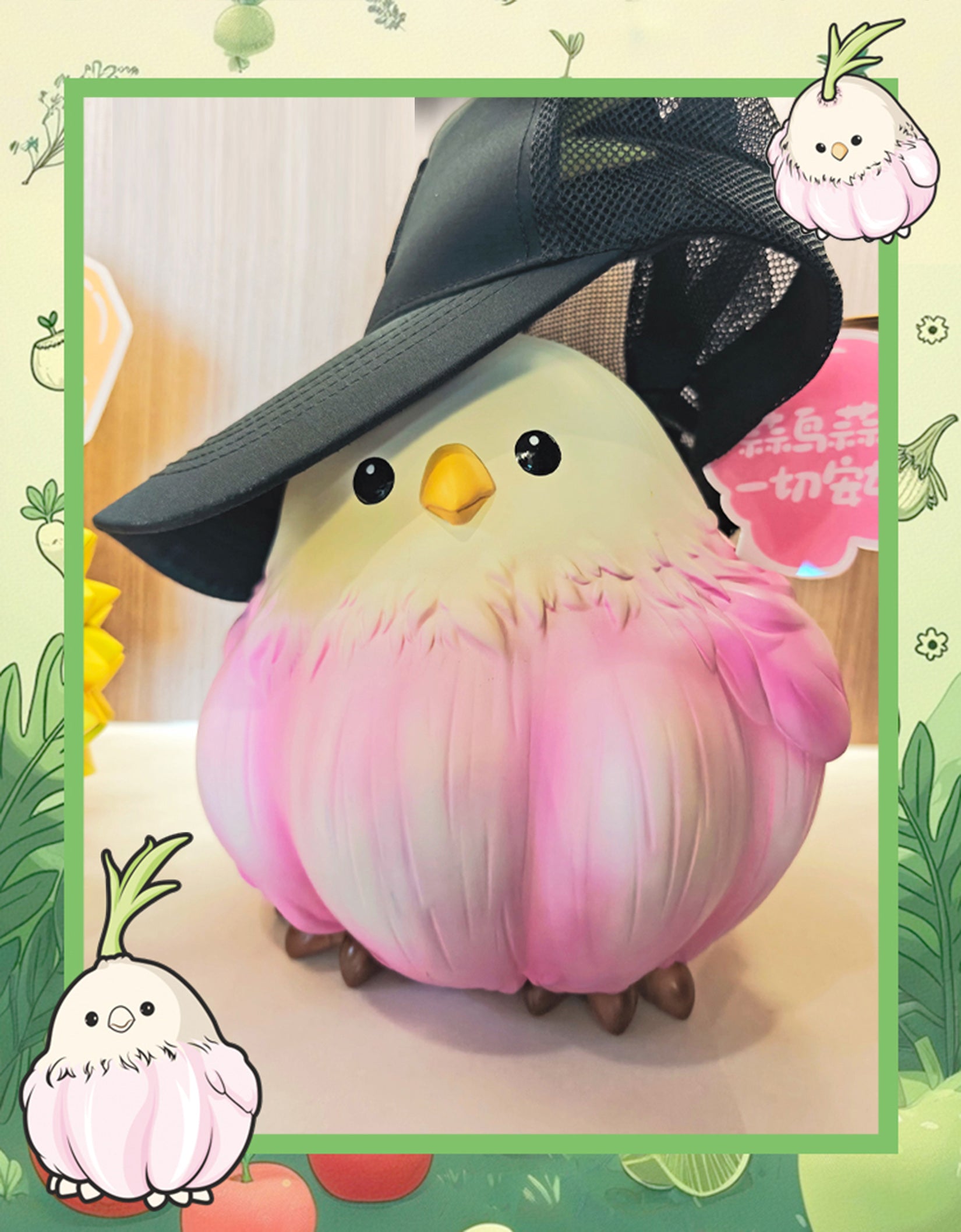 Plus Garlic Bird Model