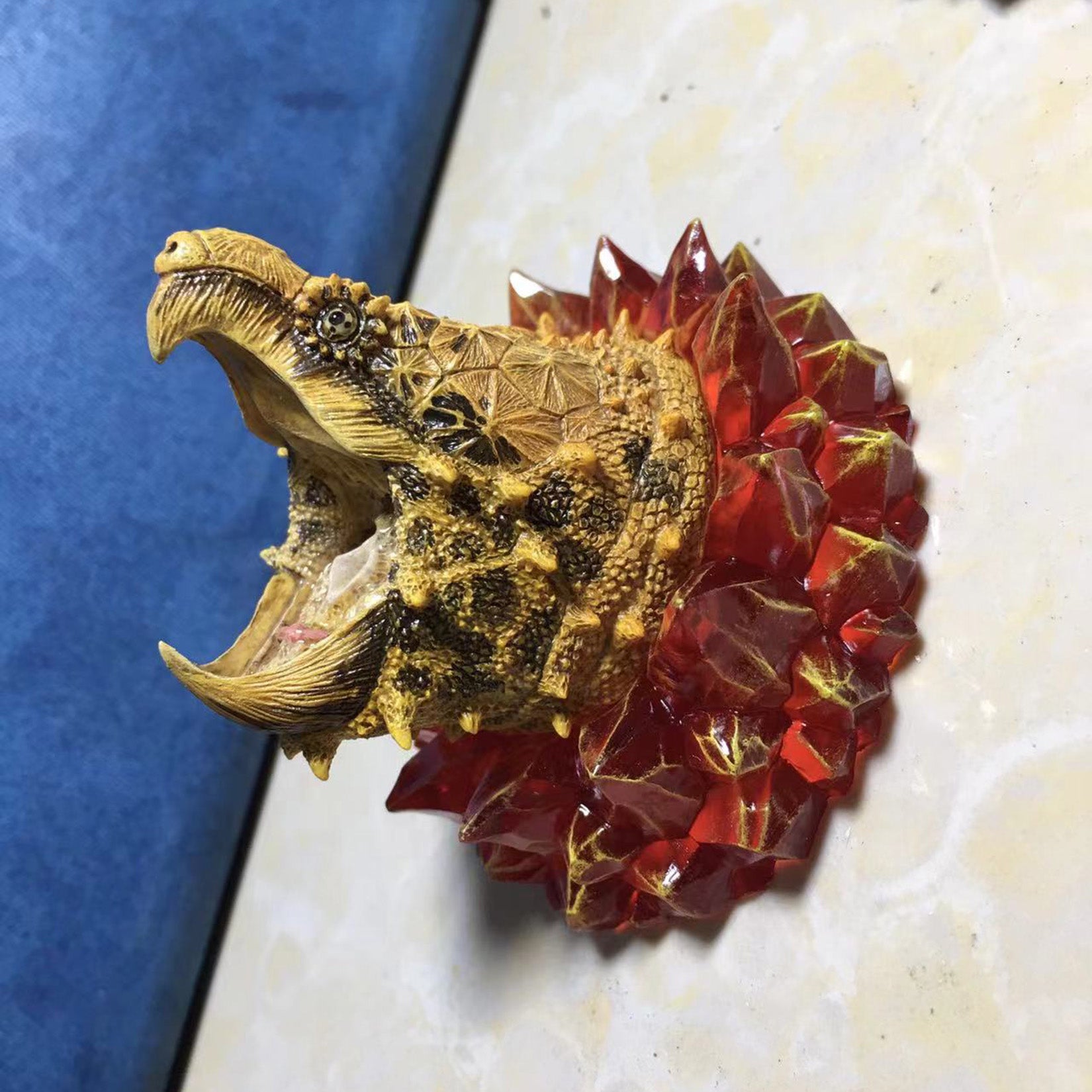 Chelydridae Resin Fridge Magnet Model