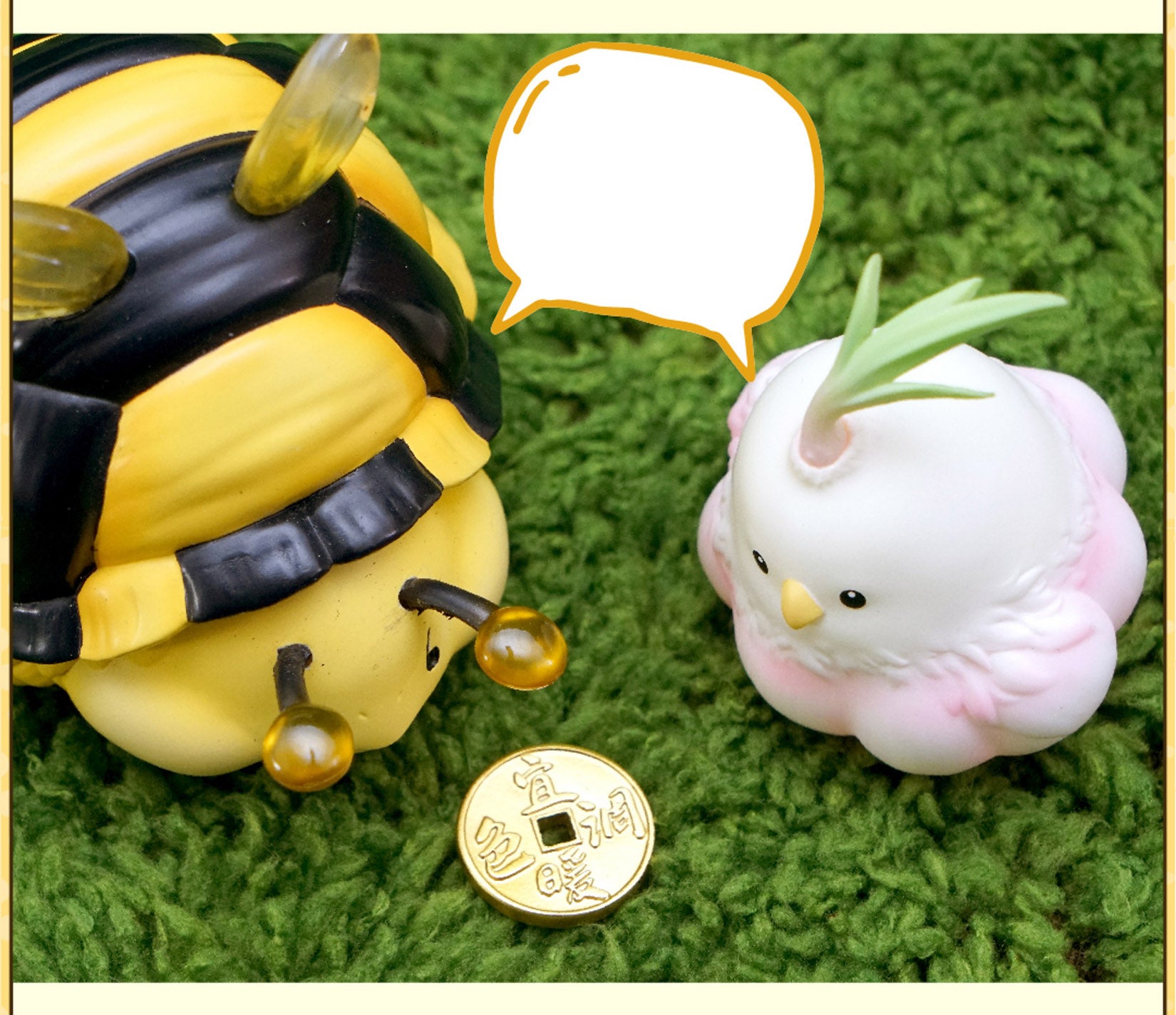 Lucky Resin Ornament Realistic Animal Model