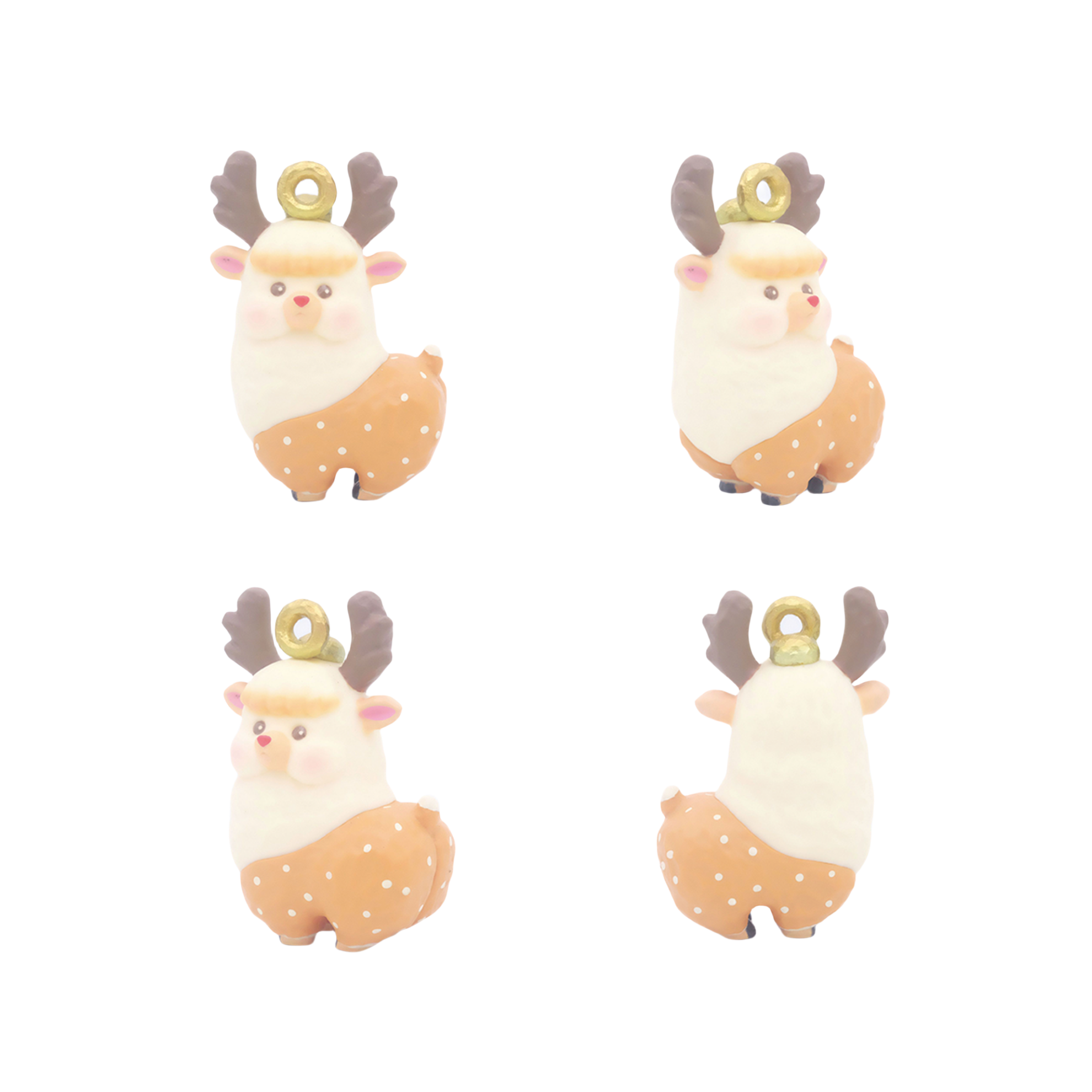 Donuts Elk Christmas Decor