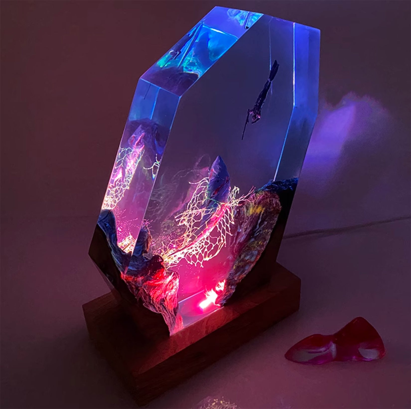 Resin Ocean Shark Model Desktop Decoration