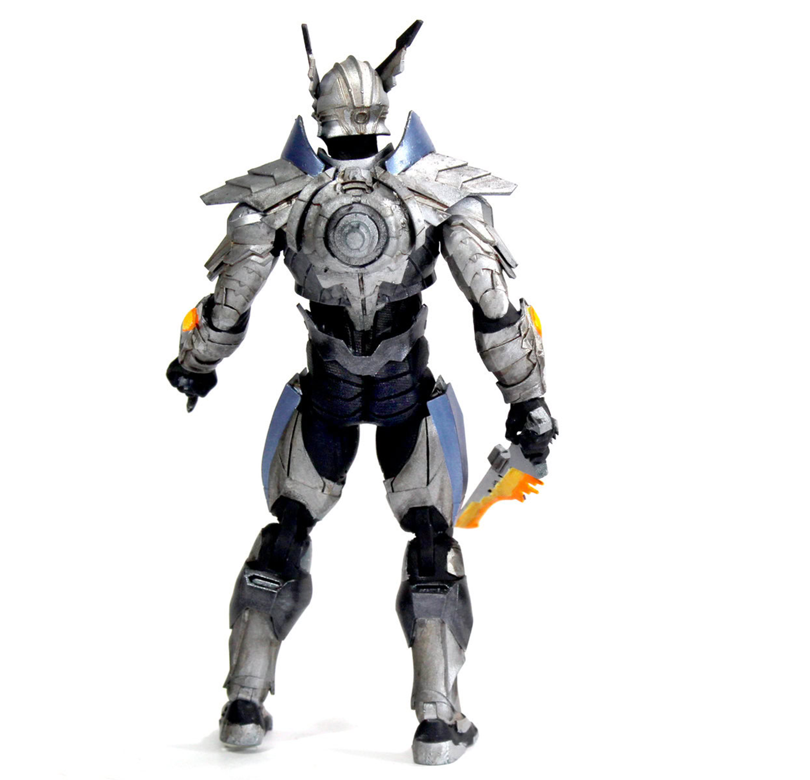 Beasts of the Mesozoic Argenteus- Allosaurus pilot- Cyberzoic 1/18th scale action figure