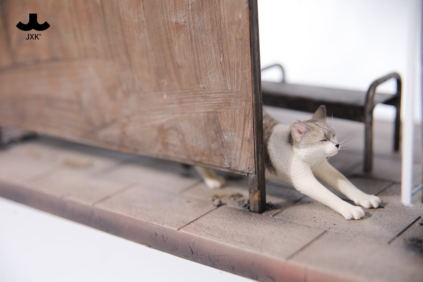 JXK 1/6 Stretching Cat Model