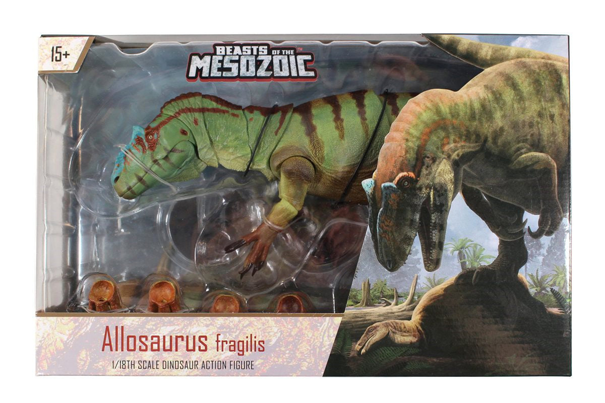 Beasts of the Mesozoic Allosaurus fragilis Green – 1/18th scale action figure