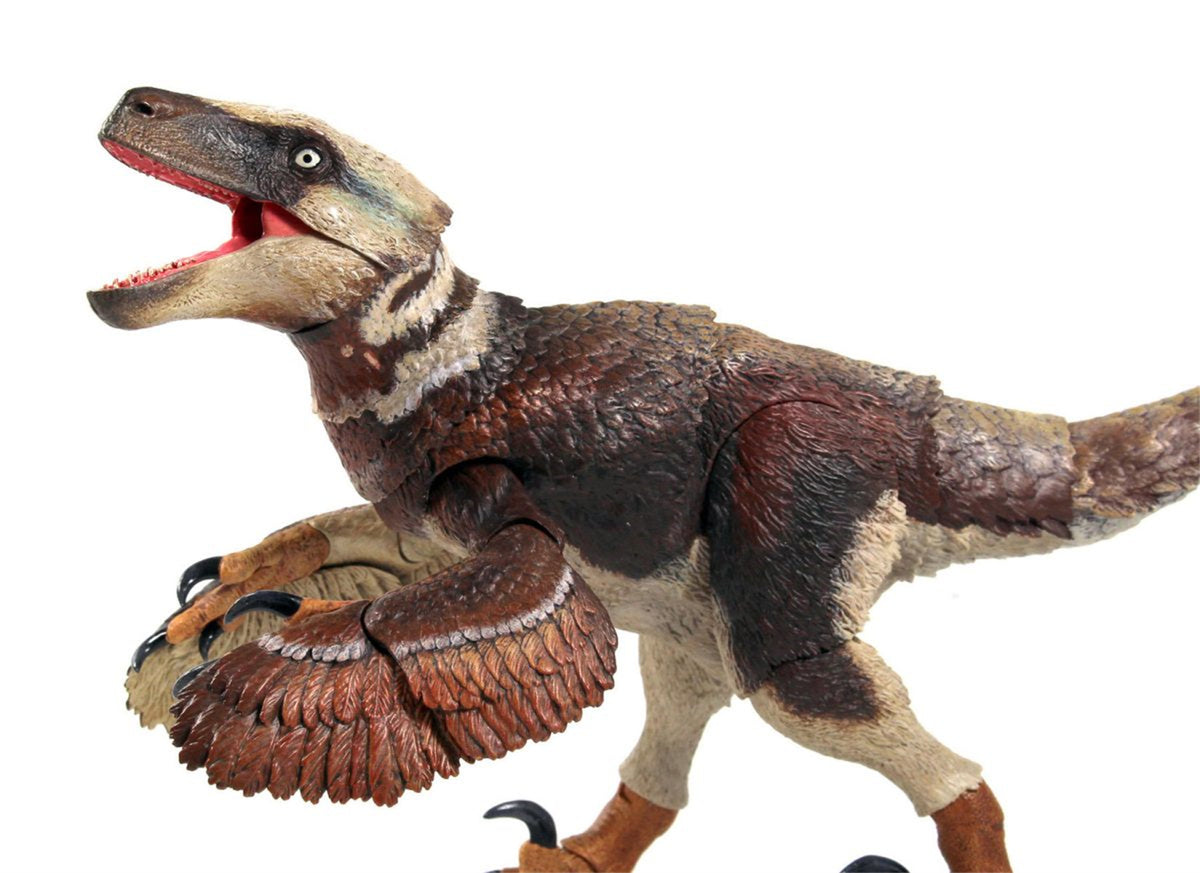 Beasts of the Mesozoic Utahraptor ostrommaysi Brown 1/18th scale action figure