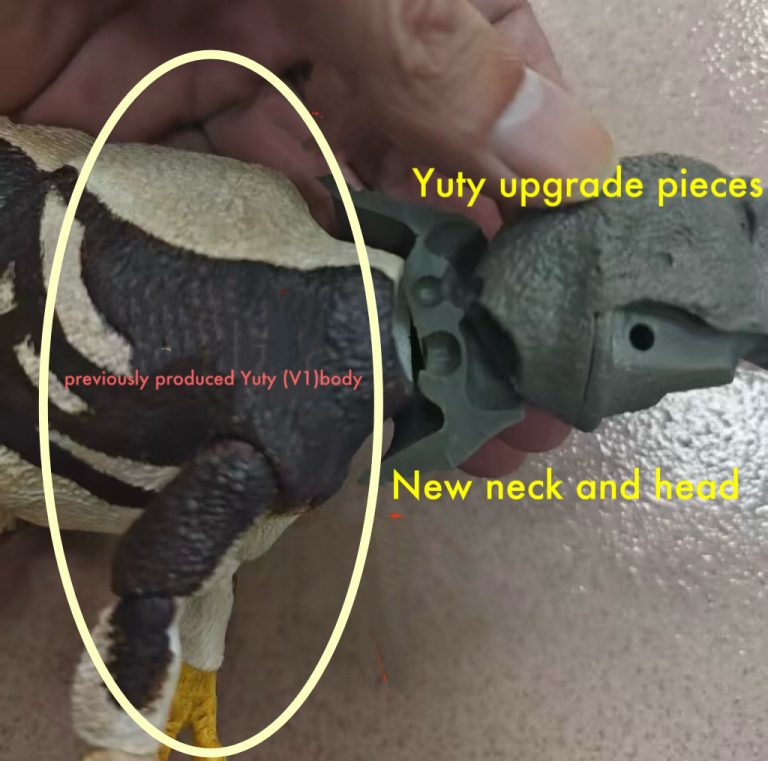 Beasts of the Mesozoic Yutyrannus huali 1/18th scale action figure Upgraded Version