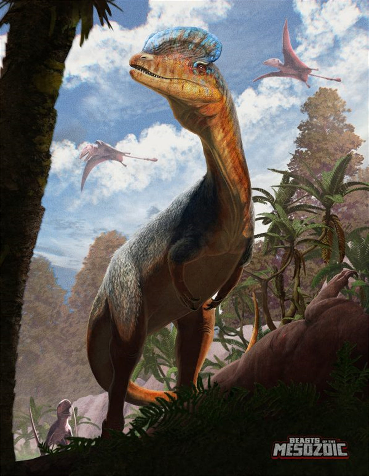 Beasts of the Mesozoic Dilophosaurus wetherilli - 1/18th scale