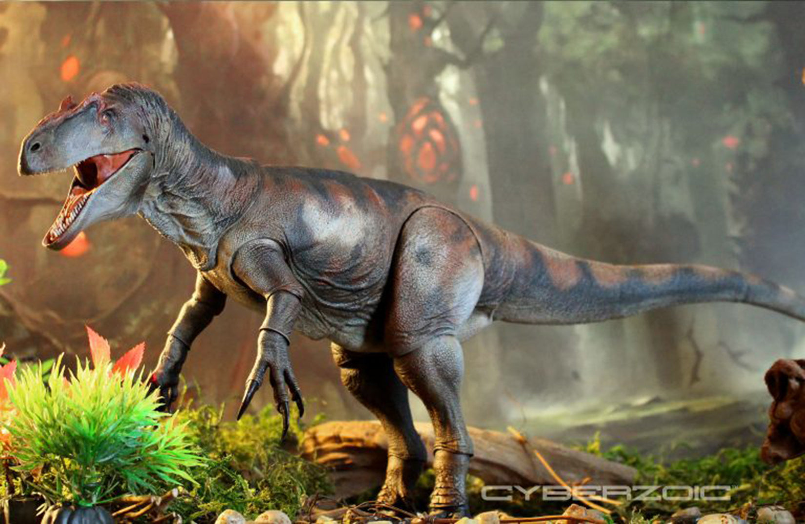 Beasts of the Mesozoic Allosaurus jimmadseni- Cyberzoic- 1/18th scale action figure