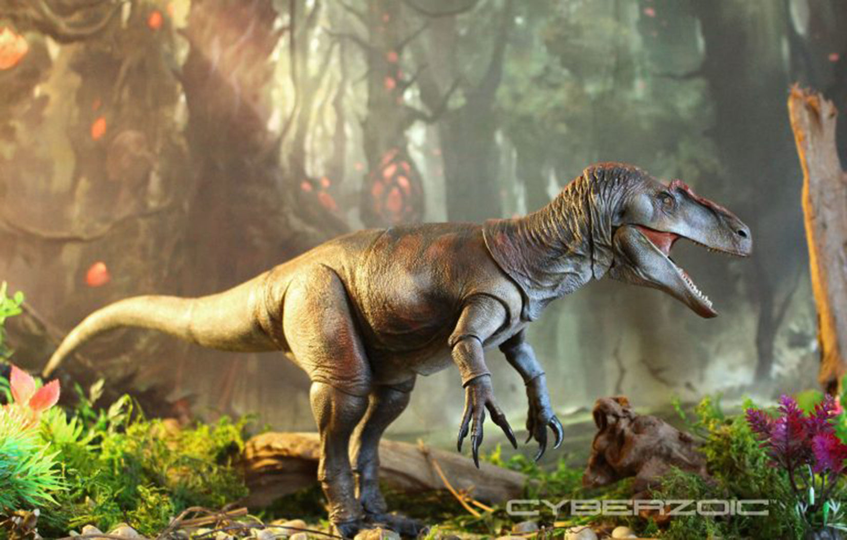 Beasts of the Mesozoic Allosaurus jimmadseni- Cyberzoic- 1/18th scale action figure