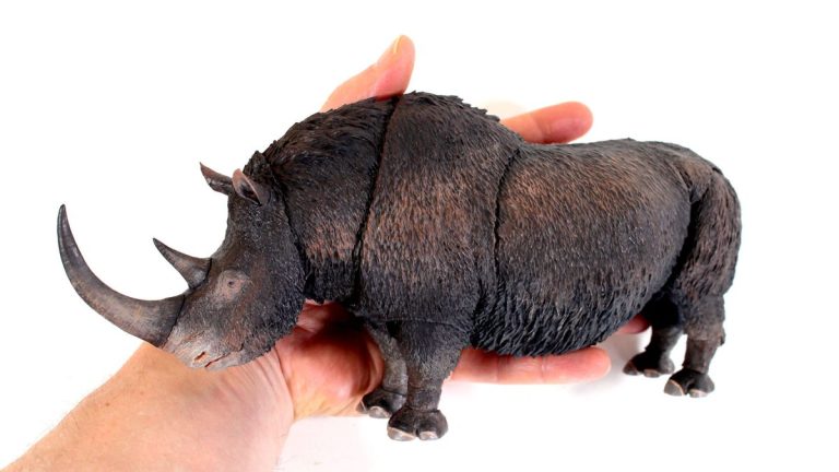 Beasts of the Mesozoic Woolly Rhino 1/18th scale action figure