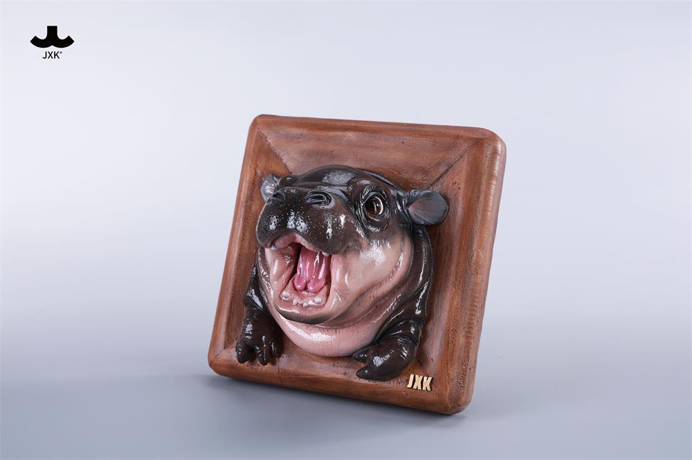JXK Baby Hippos Photo frame Model