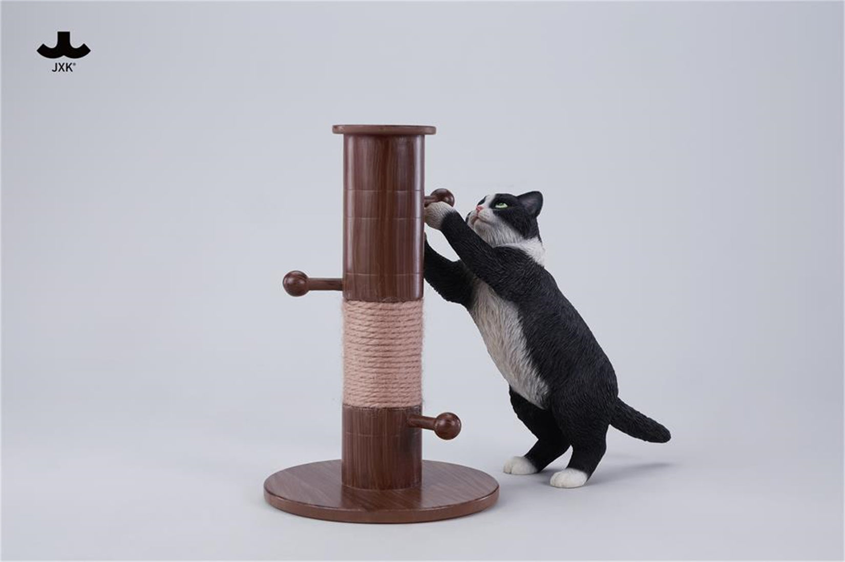 JXK Kung Fu Cat Resin Figure Collectible Statue Decor