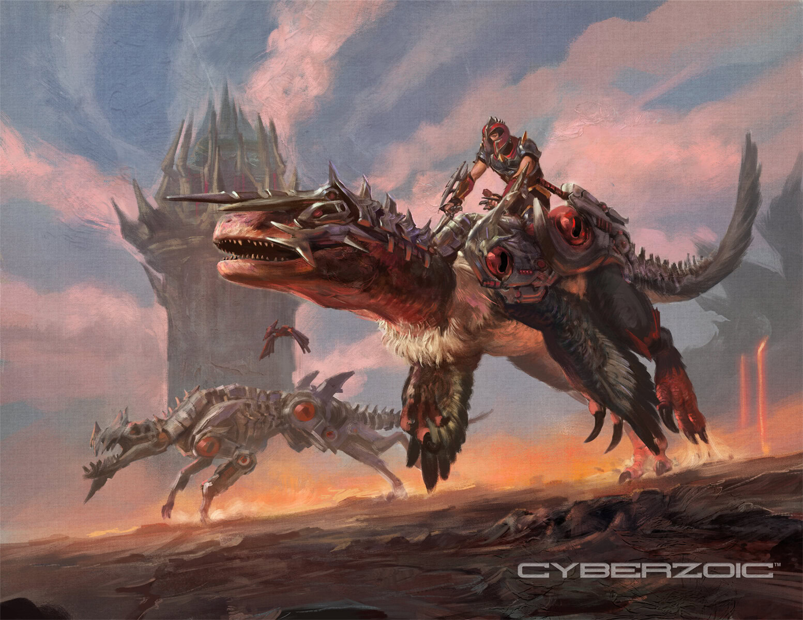 Beasts of the Mesozoic Razorhound converting armor unit- (Achillobator)