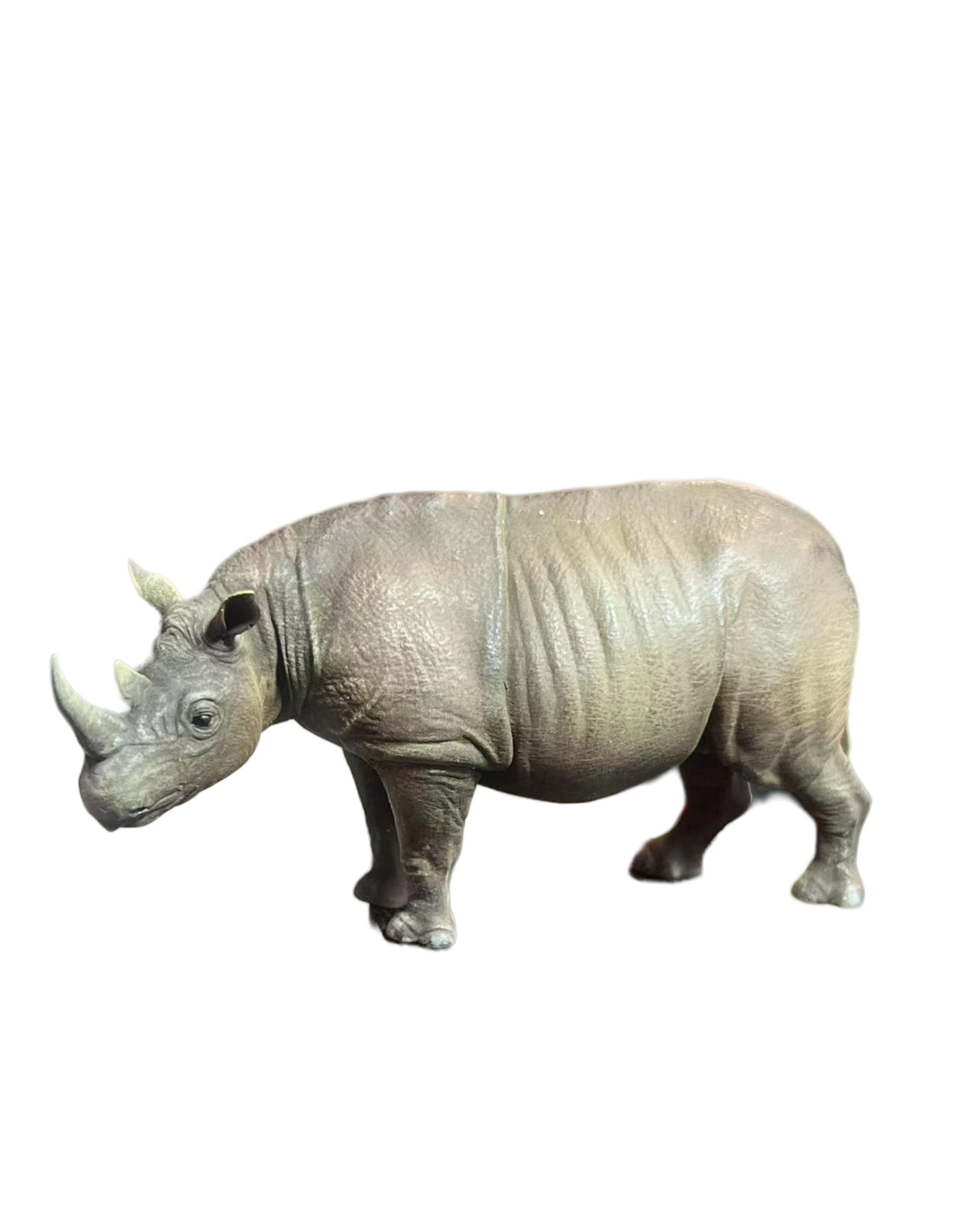 Alex Studio Sumatran Rhinoceros Painted Model
