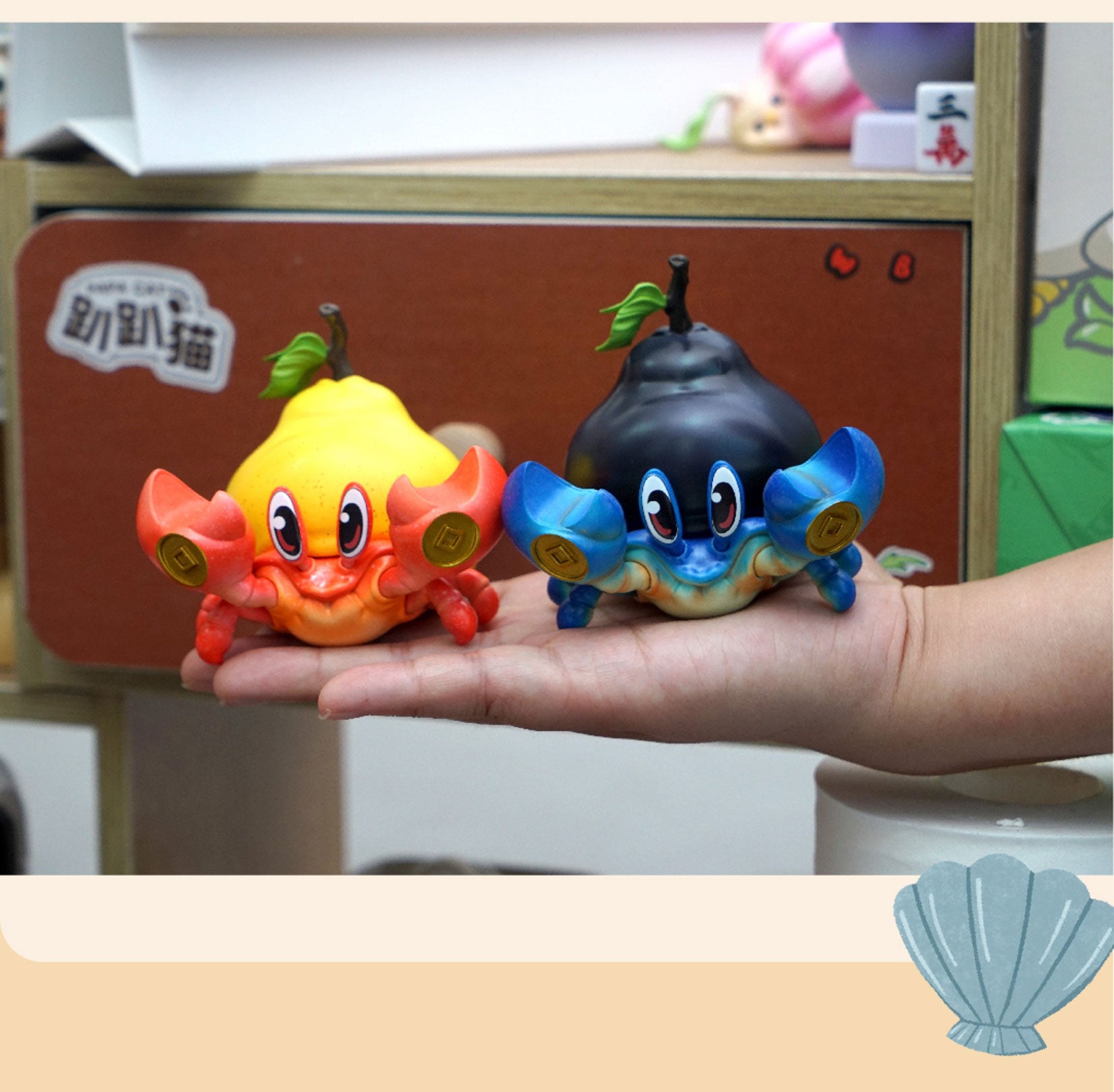 Einsiedlerkrebs Birnenmodell Kreative Figur