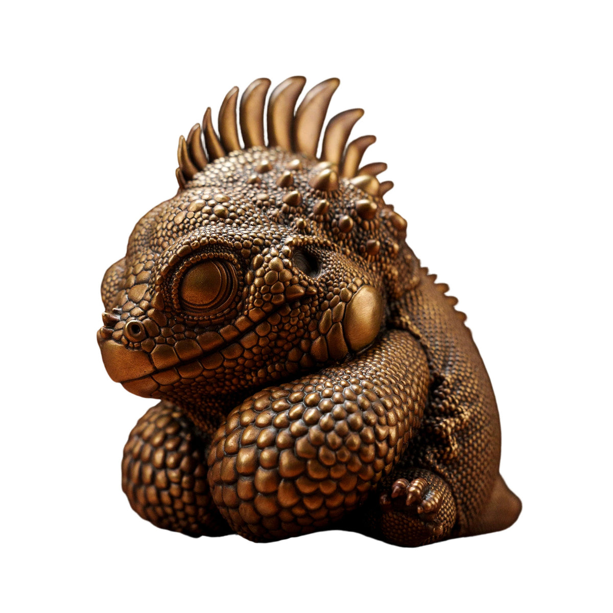 BOWUZHI Studio Common Green Iguana Limited Model