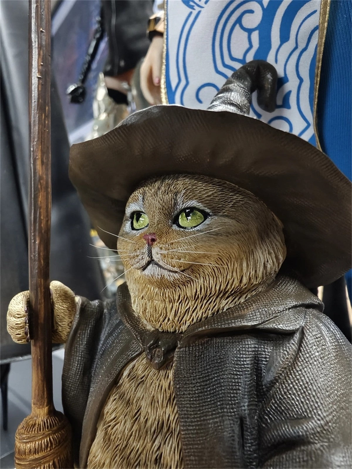 JXK 1/6 Magician Wizard Cat Figure