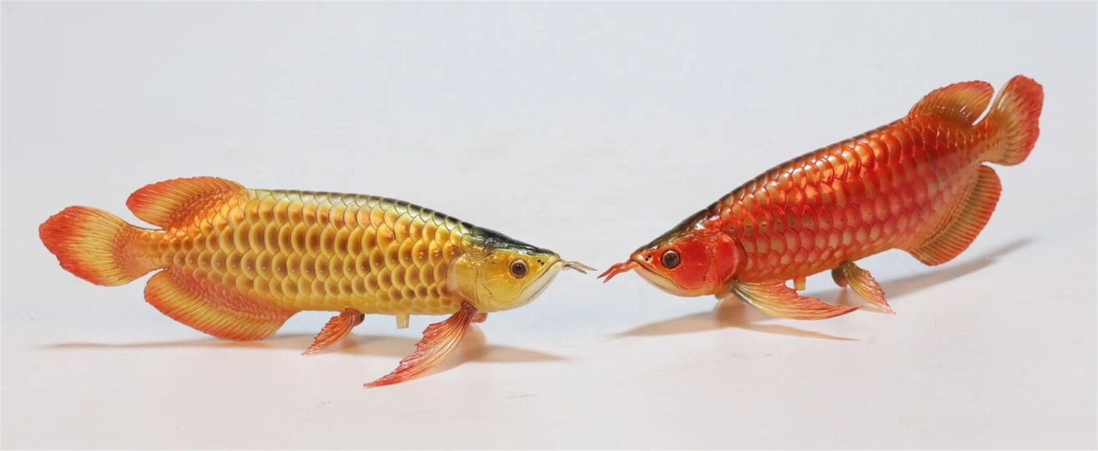 Goldfish Gold Arowana Model