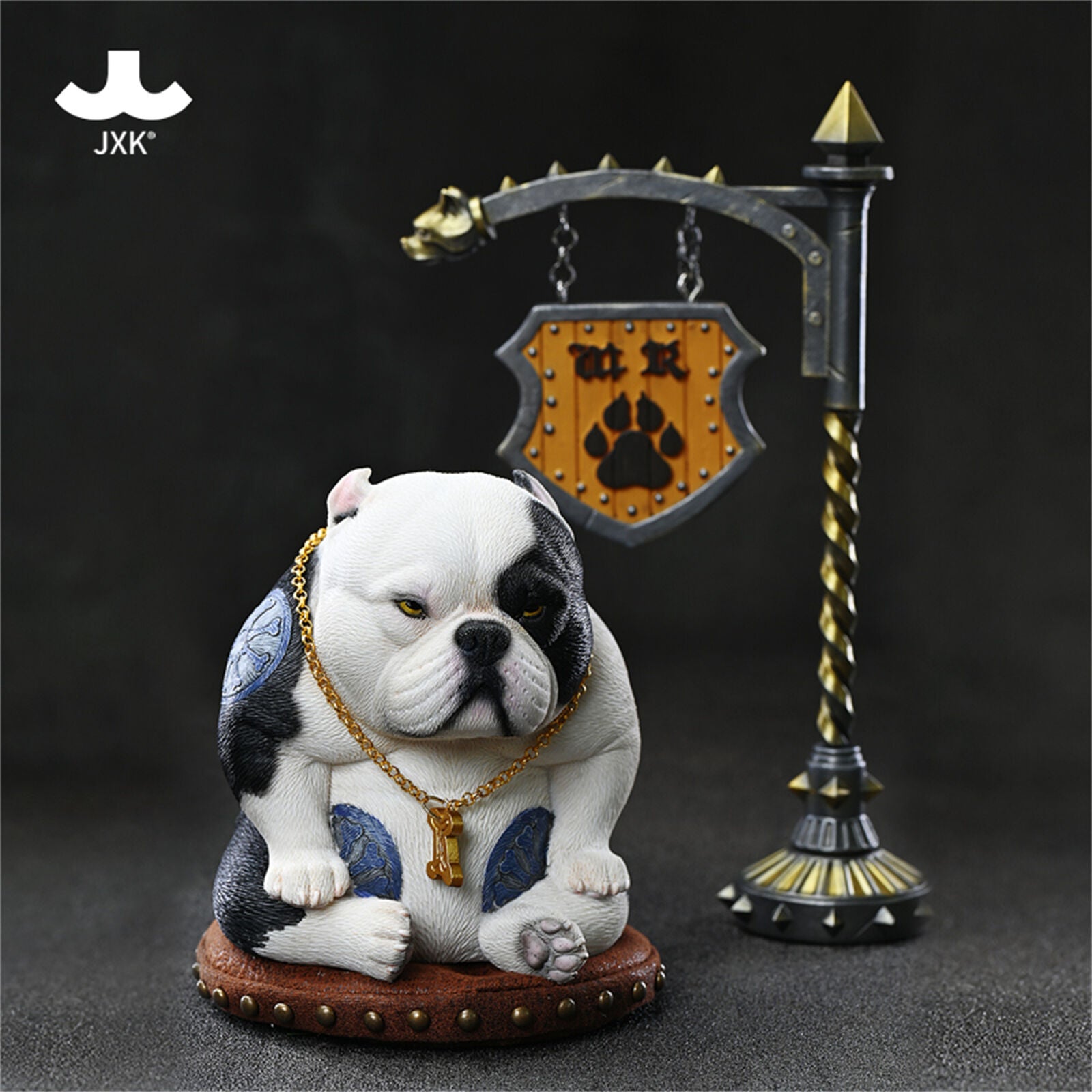 JXK x Coming Street Fighter Dog Model