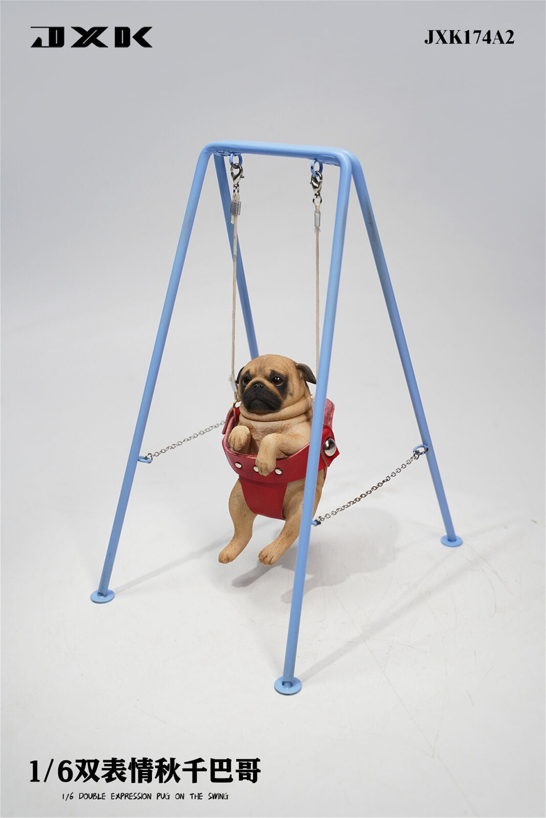 JXK 1/6 Pug on the Swing Model
