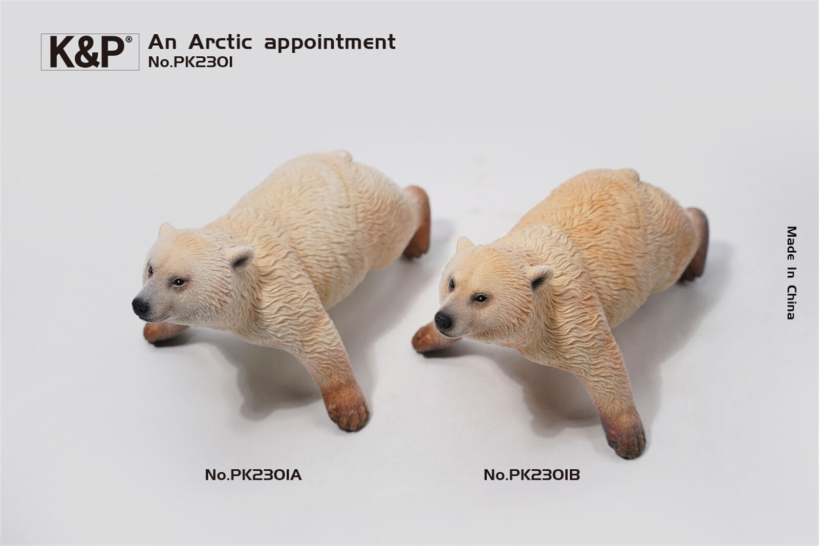 K&P An Arctic Appointment Polar Bear Penguins Scene Statue