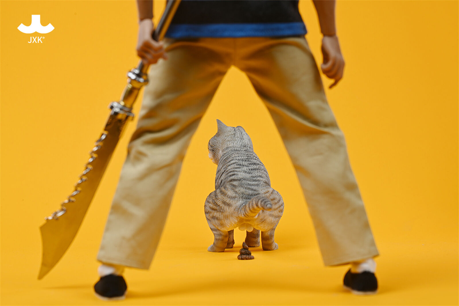 JXK 1/6 Rebellious Cat Model