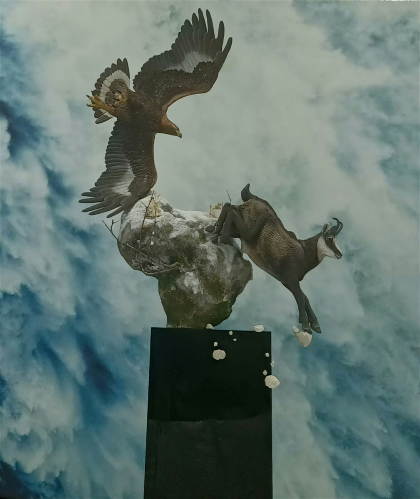 1/10 Golden Eagle VS Chamois Scene Model