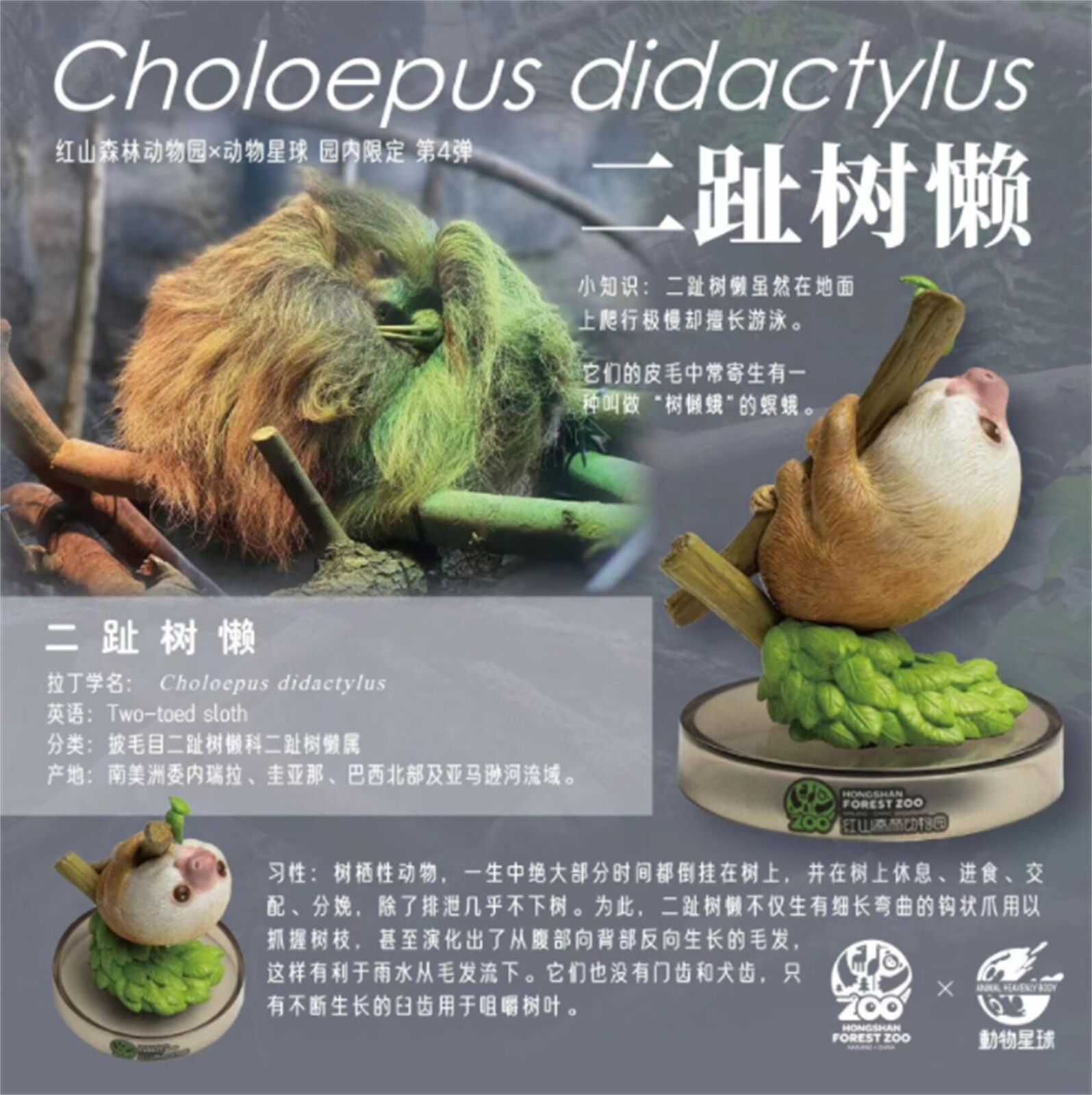 Hongshan Forest Zoo NO.4 Blind Box Model