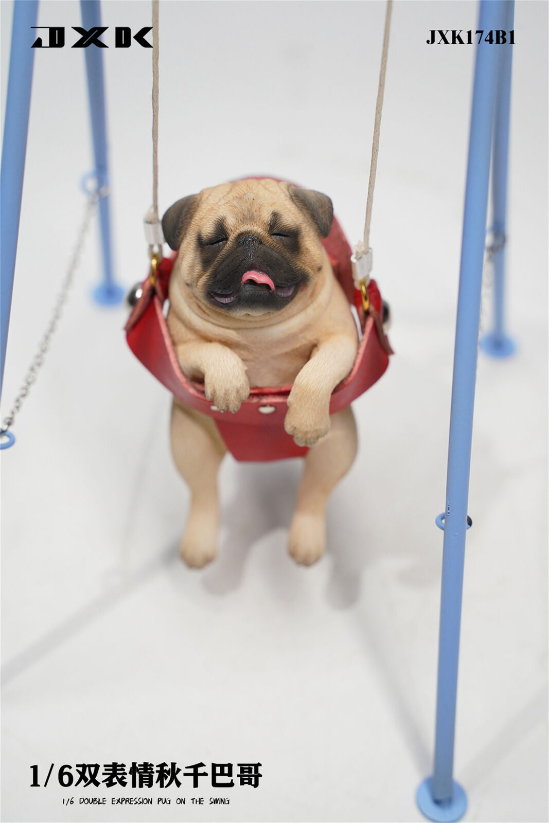 JXK 1/6 Pug on the Swing Model