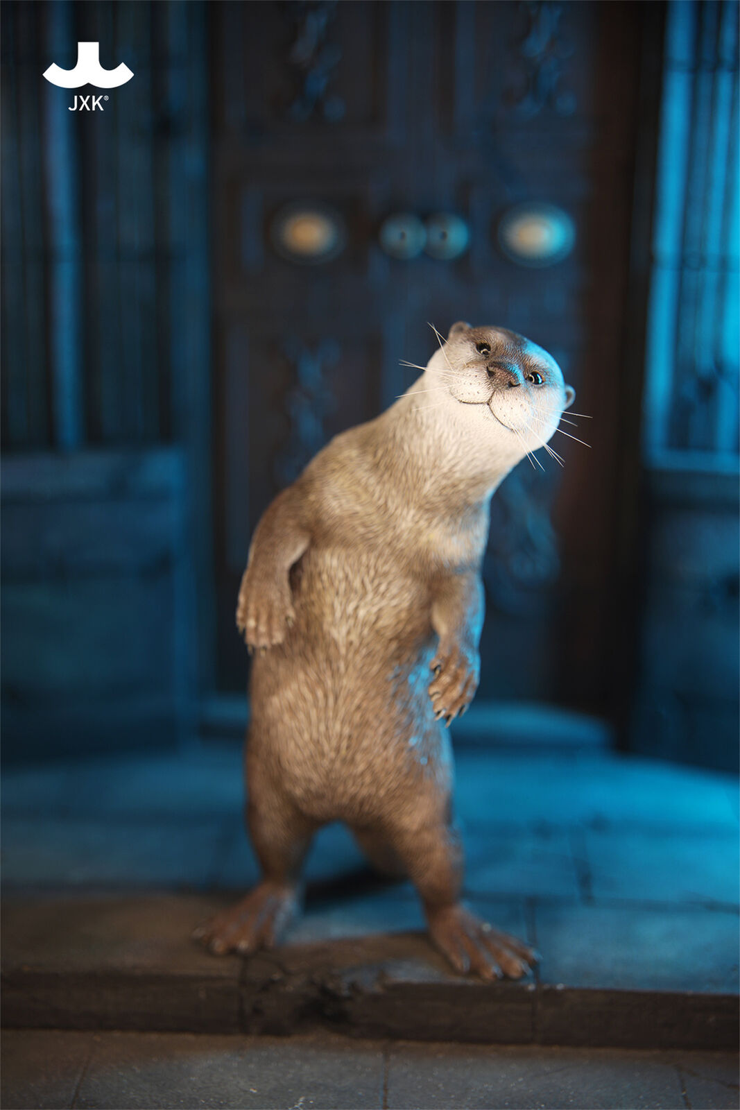 JXK 1/6 Eurasian River Otter Model