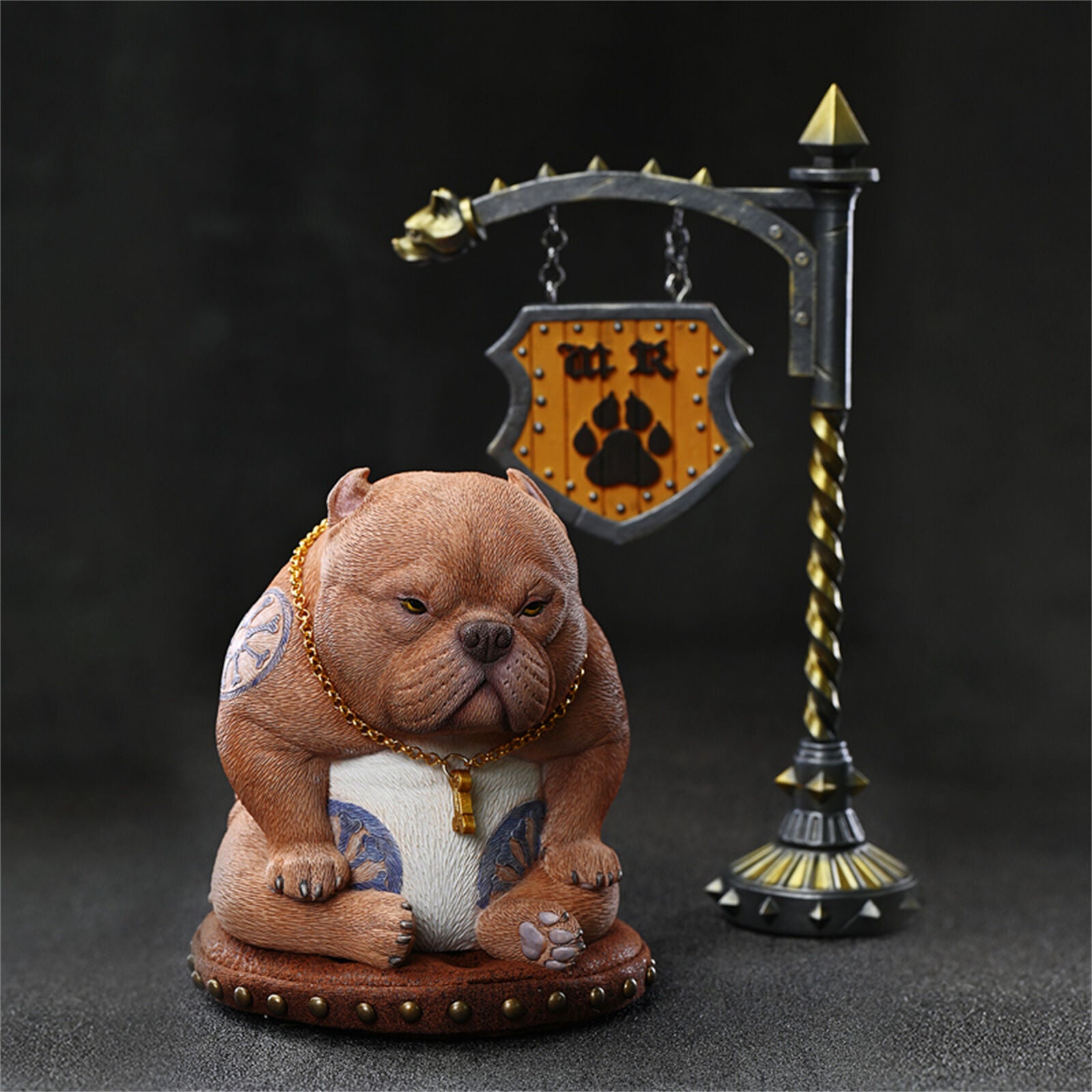 JXK x Coming Street Fighter Dog Model