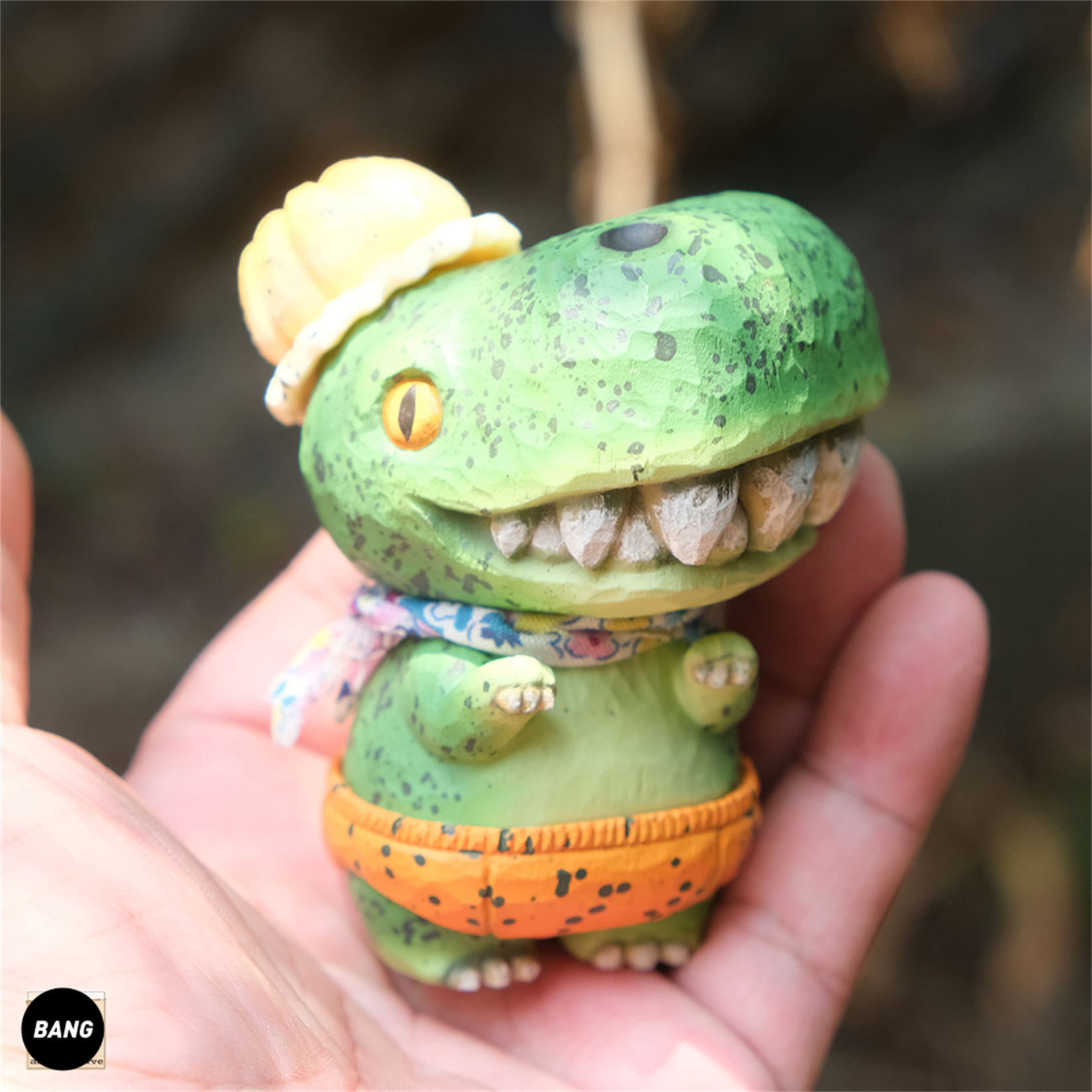 Sleepwalking Little Dinosaur Model