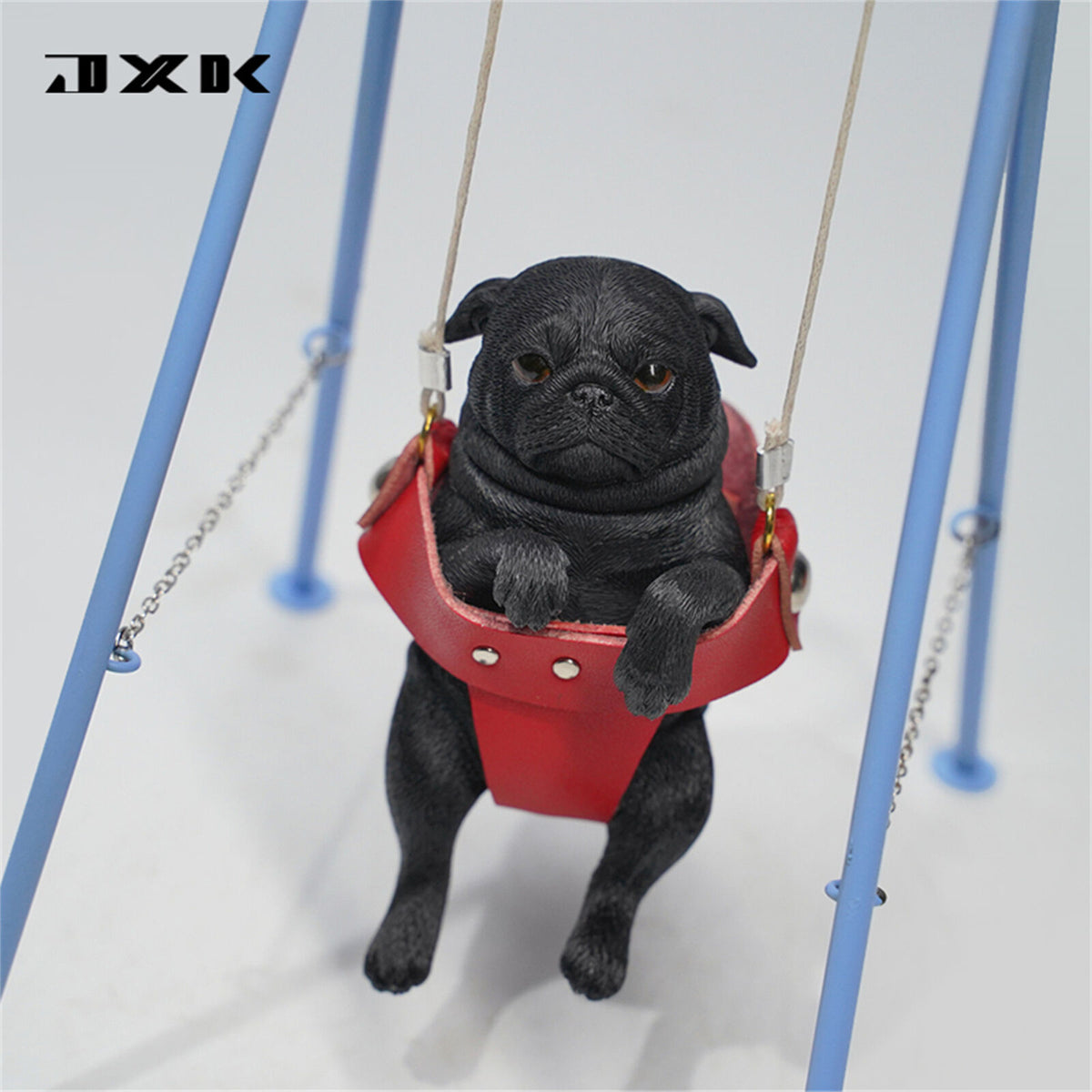 その他 PUG 1st COLOR JXK 1/6 Northeast Pug Model Cute Animal Accessory Scene