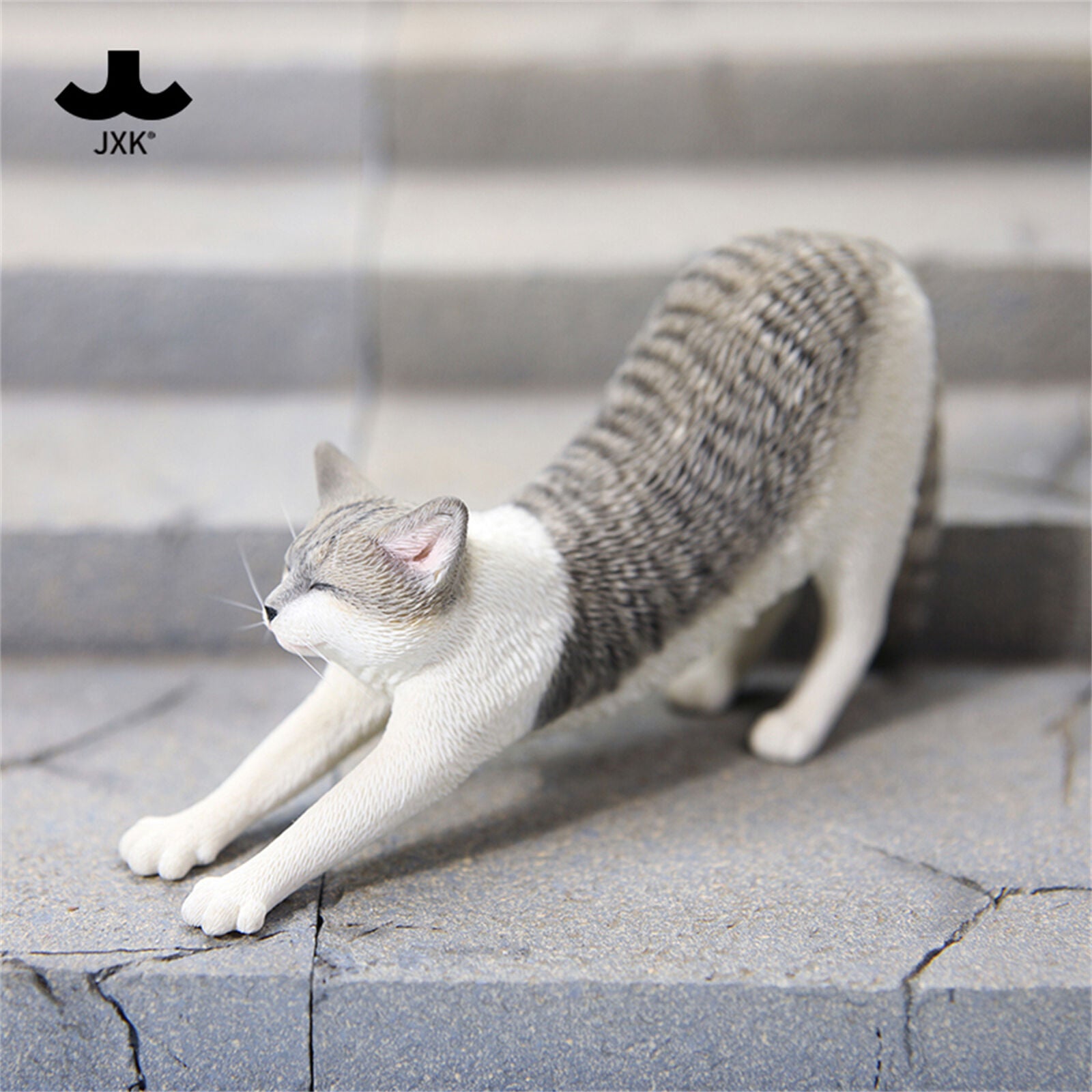 JXK 1/6 Stretching Cat Model