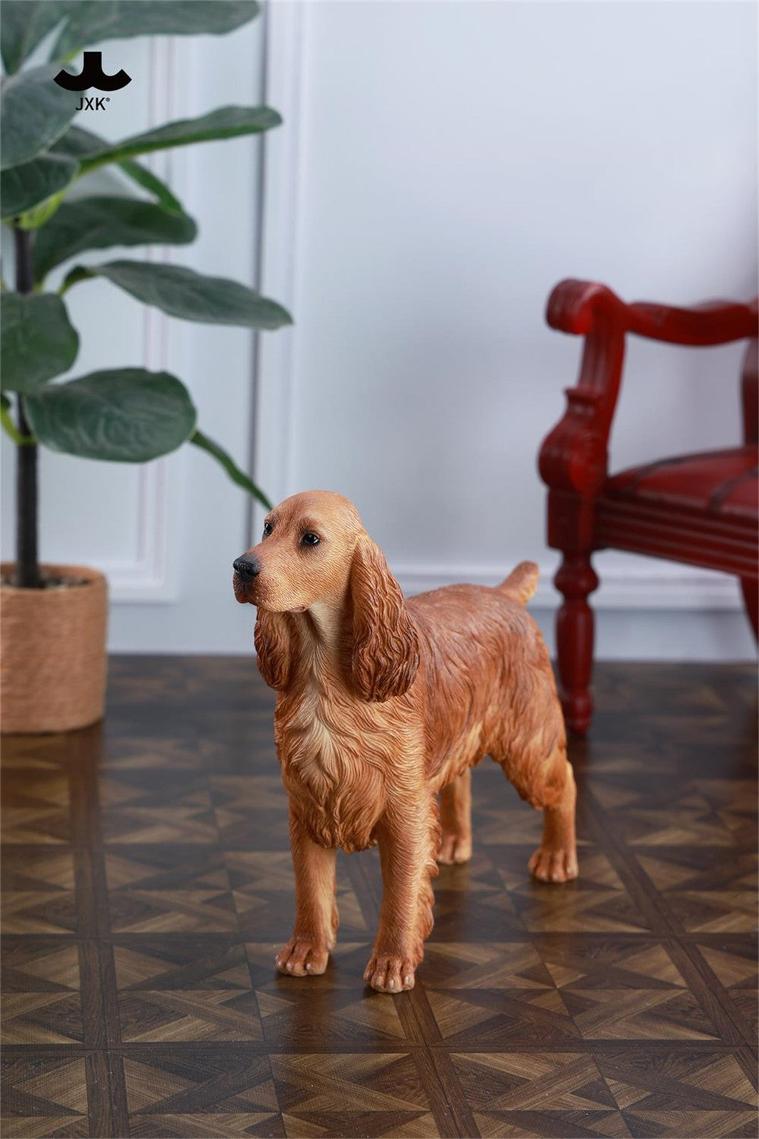 JXK 1/6 Cocker Spaniel Figure
