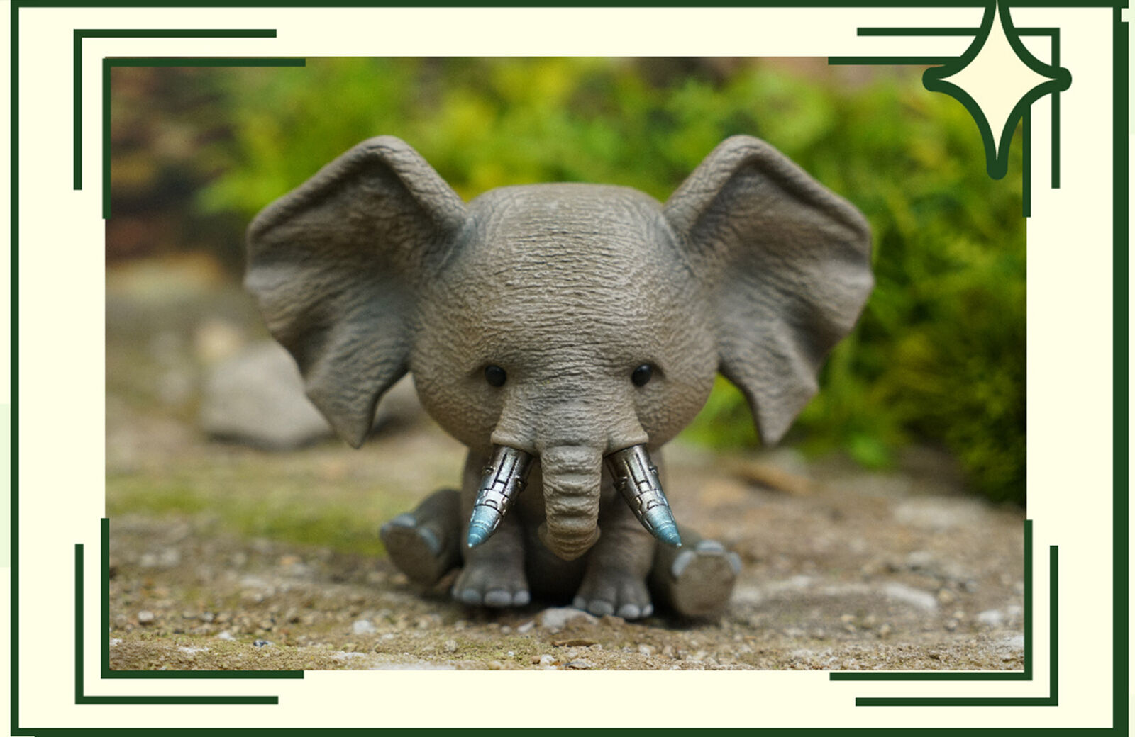 Animal Protection Act Studio Baby Elephant Model