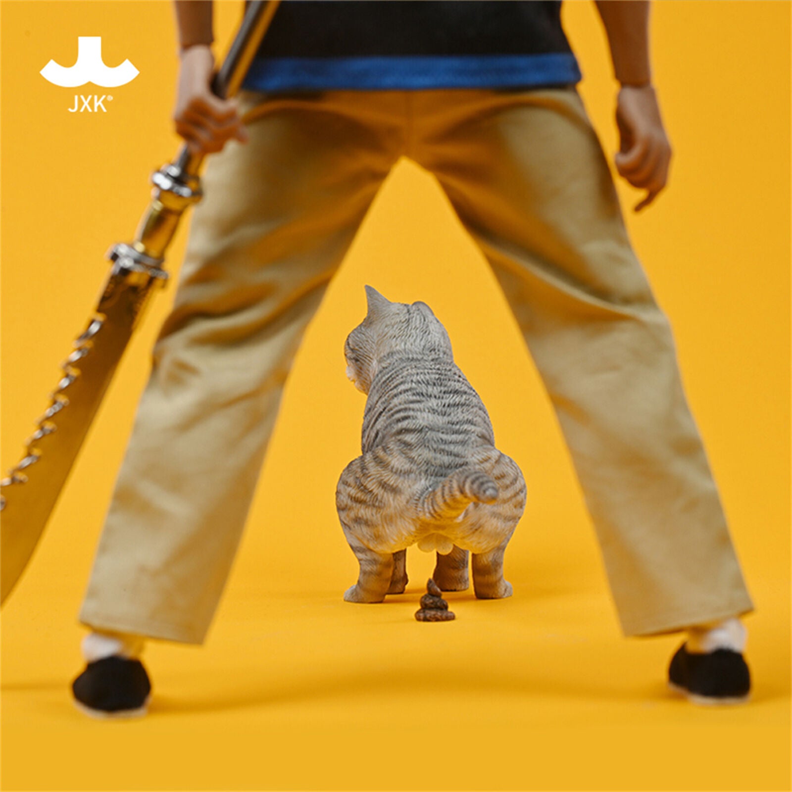 JXK 1/6 Rebellious Cat Model