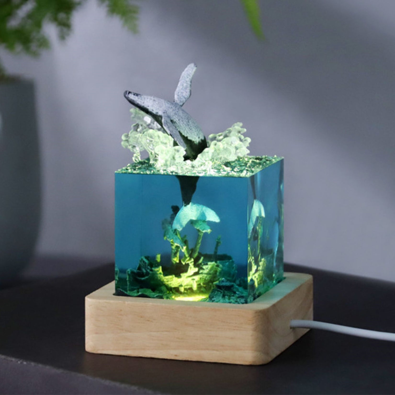 Marine Animal Minimize Scene Unique Design