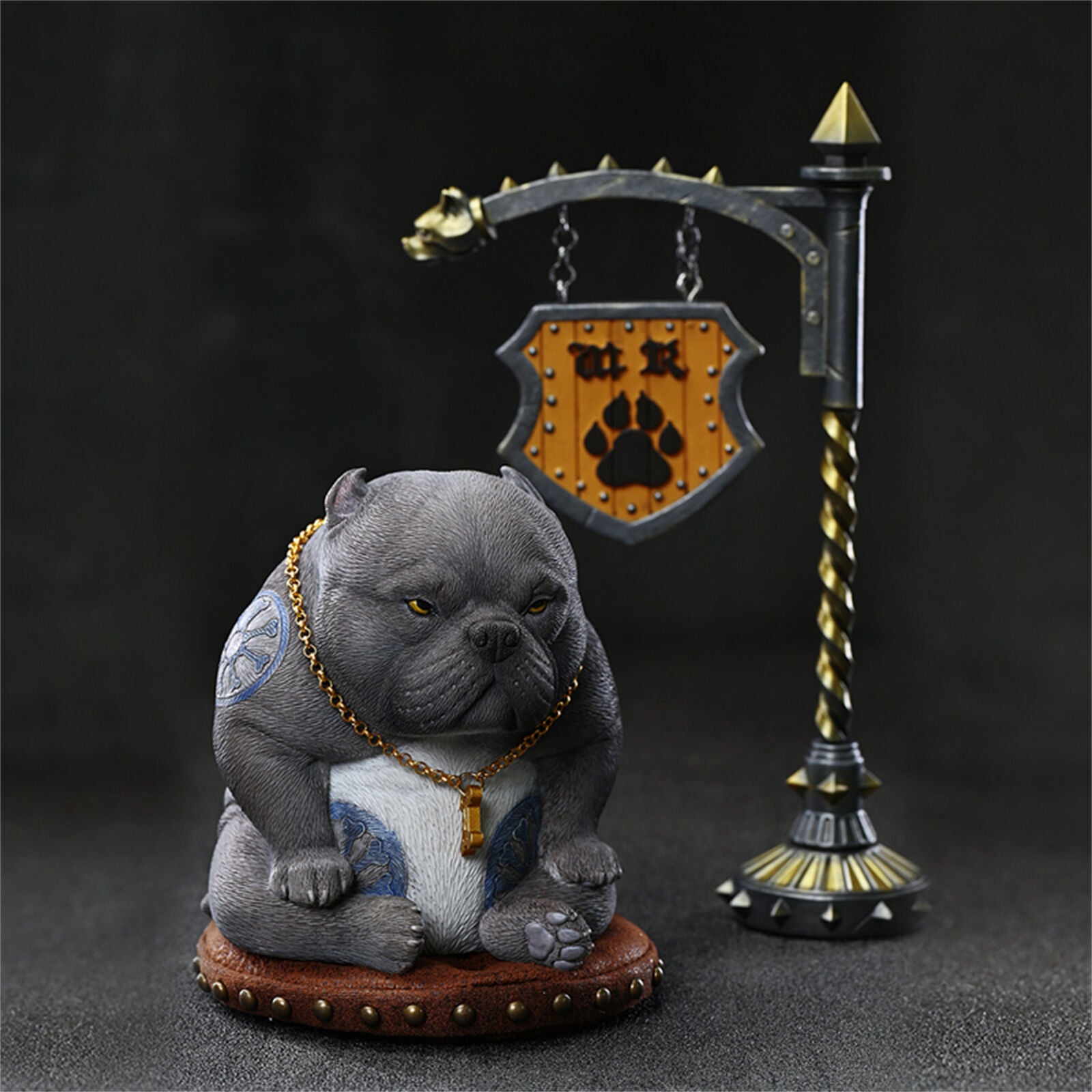JXK x Coming Street Fighter Dog Model