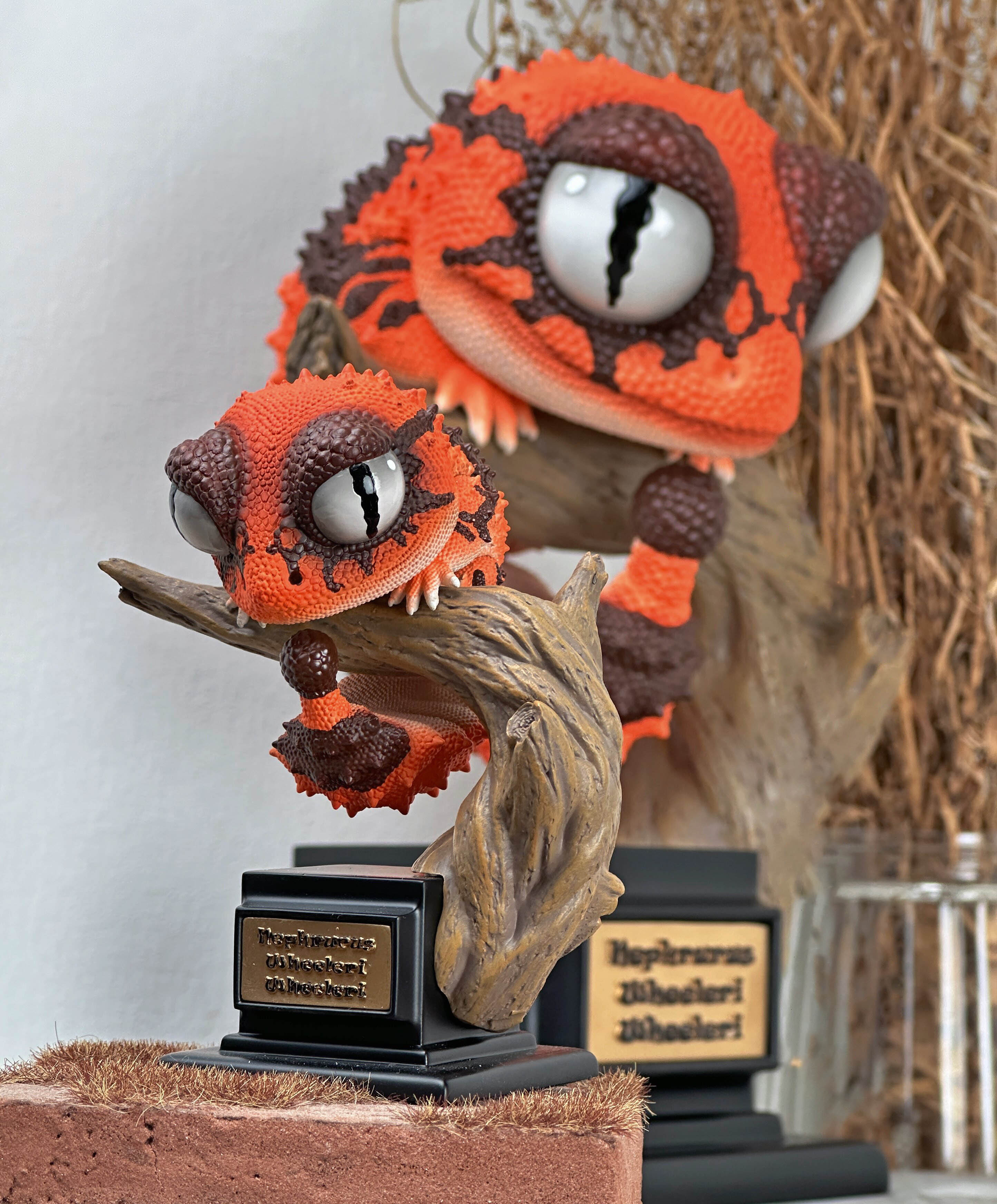 BOWUZHI Studio PLUS Limited Edition Gecko Figure