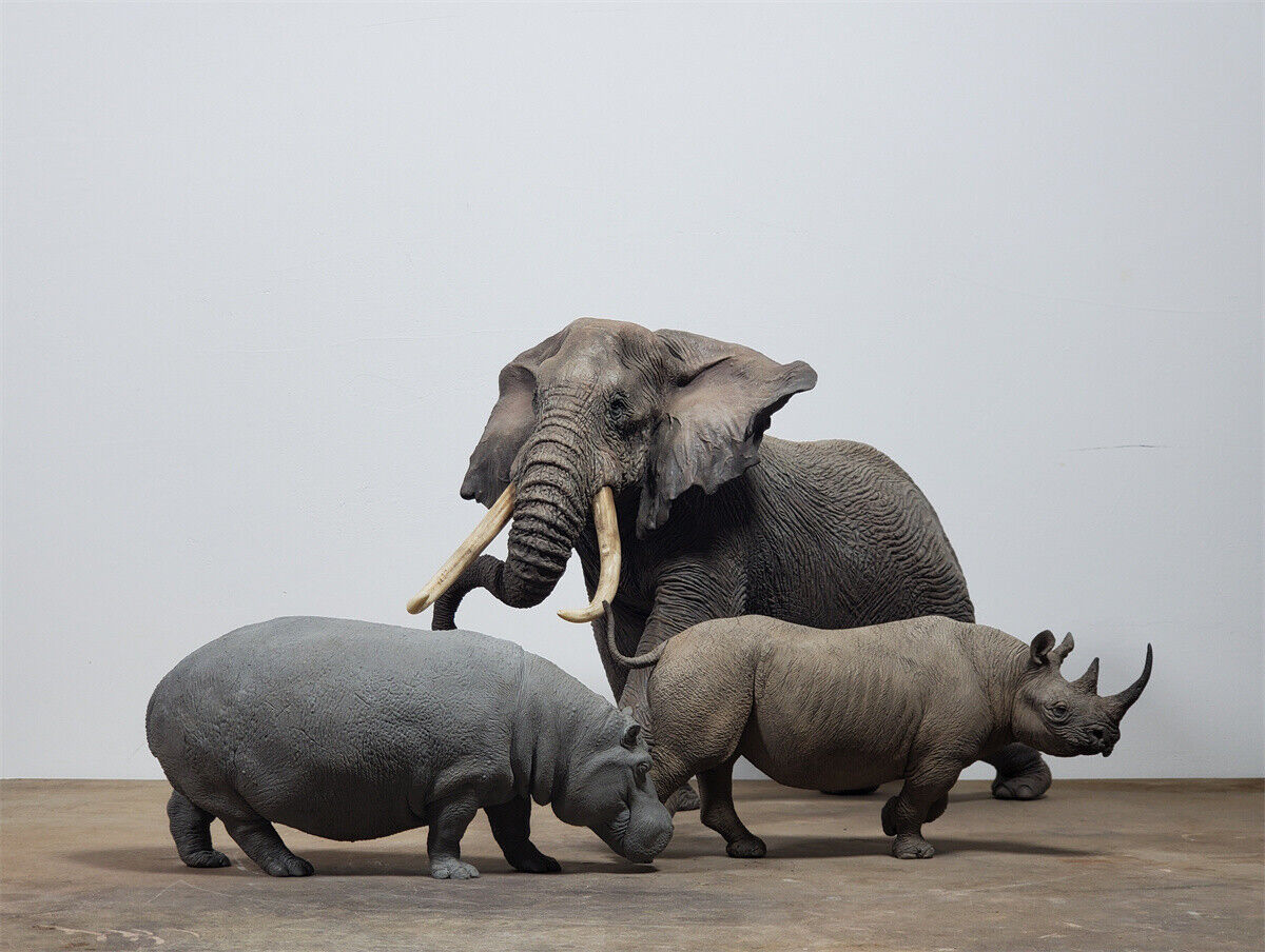 TUNAN 1/18 Hippopotamus Model