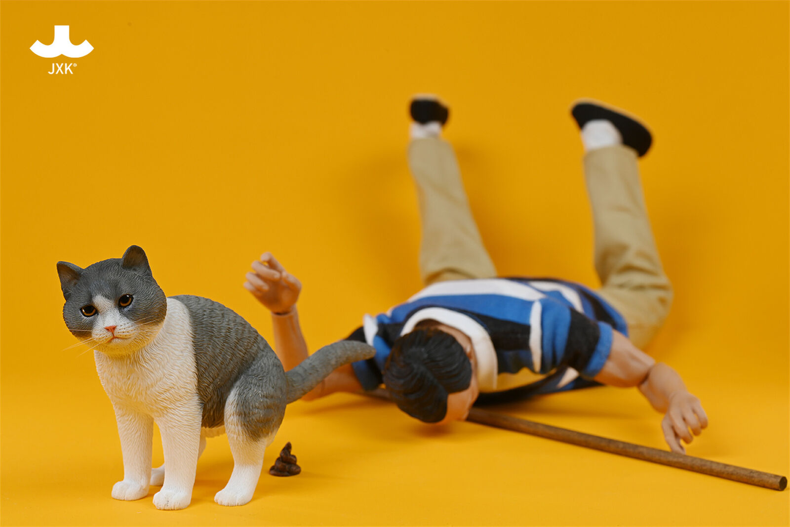 JXK 1/6 Rebellious Cat Model