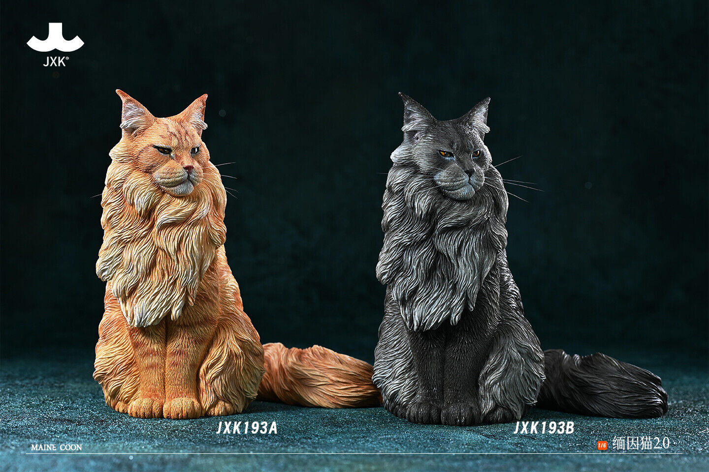 JXK 1/6 Maine Coon 2.0 Model