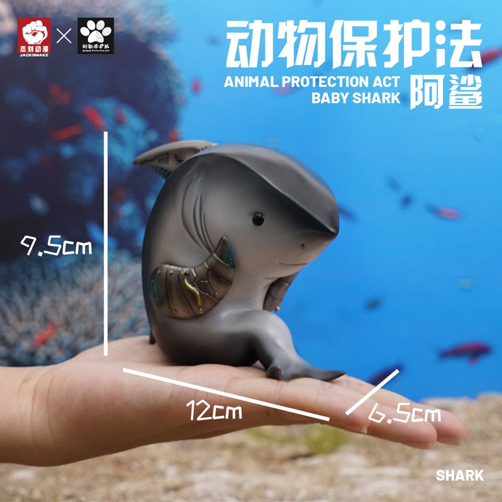 Animal Protection Act Studio Shark Model
